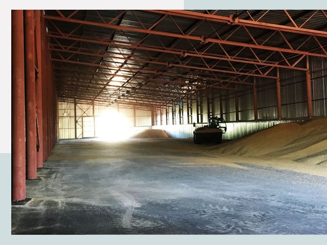 Строительство зернохранилищ в Долгопрудном