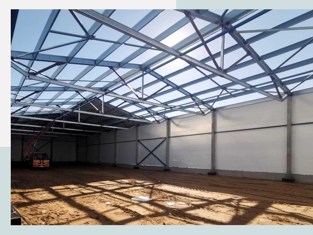 Строительство сенохранилищ в Долгопрудном