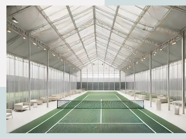 Строительство теннисных кортов в Долгопрудном