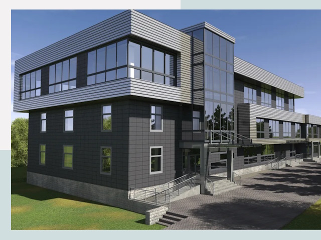 Административные здания в Долгопрудном