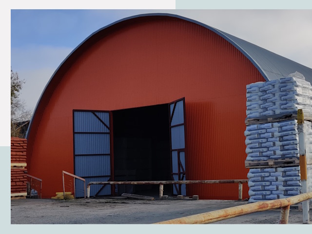 Полукруглые ангары по цене от 609 руб. в Долгопрудный