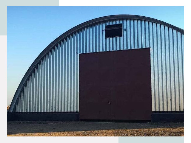 Бескаркасные ангары в Долгопрудном