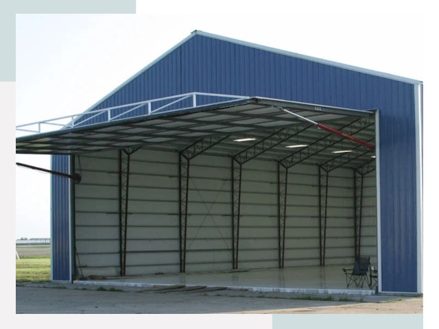 Прямо стенные ангары в Долгопрудном