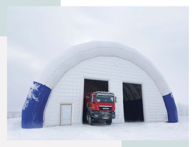 Мобильные ангары в Долгопрудном