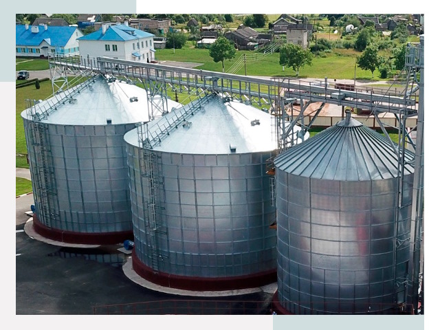 Металлические силосы в Долгопрудном