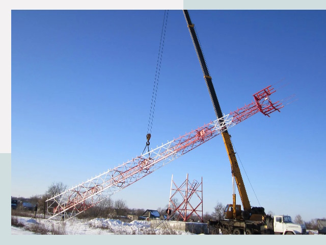 Строительство башен связи в Долгопрудном от 609 руб.