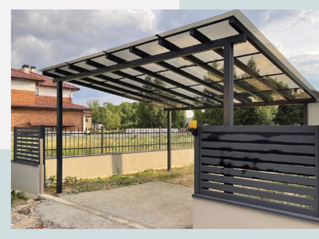 Металлические навесы в Долгопрудный от 609 руб. за м²