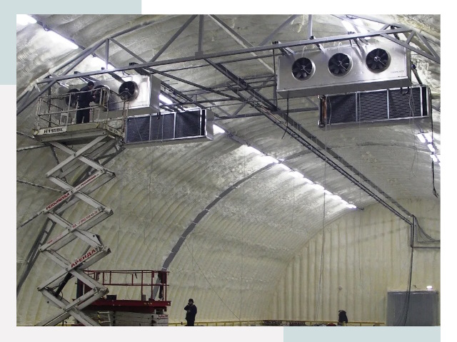 Оснащение ангаров в Долгопрудном