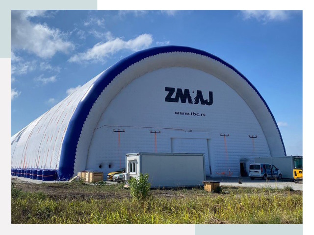 Брендирование ангаров в Долгопрудном