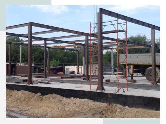 Фундамент для ангаров в Долгопрудном