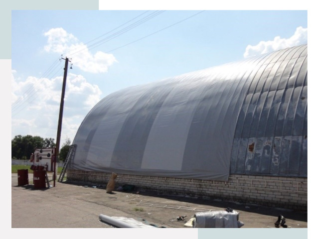 Ремонт ангаров в Долгопрудном