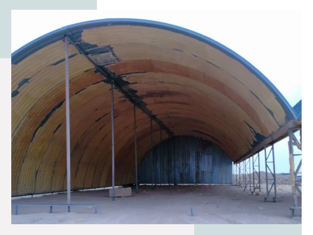 Реконструкция ангаров в Долгопрудном