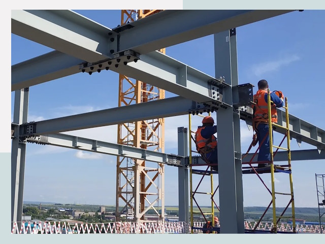 Монтаж металлоконструкций в Долгопрудном