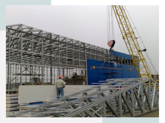 Монтаж ангаров в Долгопрудном