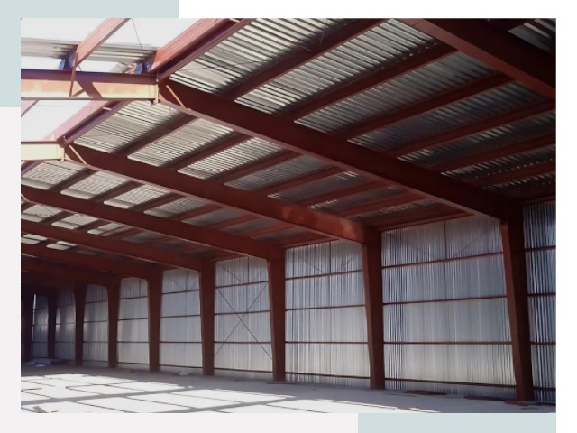 Металлические склады в Долгопрудном